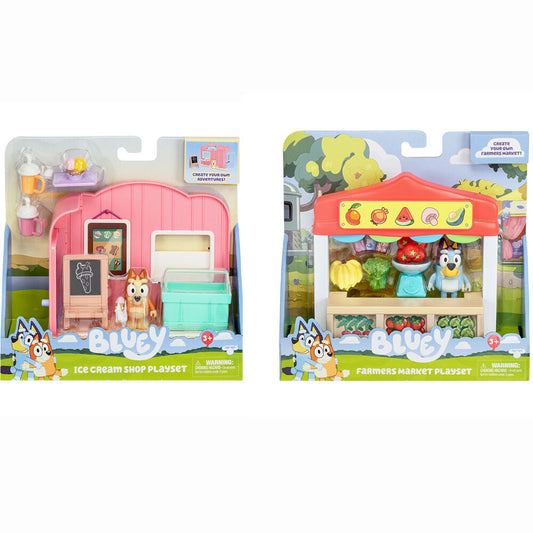 Bluey Ice Cream Shop Mini Playset - Nerdscape Nerdscape