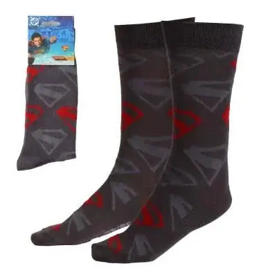 DC Comics Superman adult socks Nerdscape