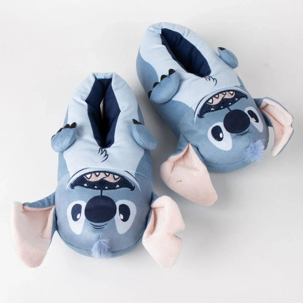 Disney Stitch 3D adult slippers Nerdscape
