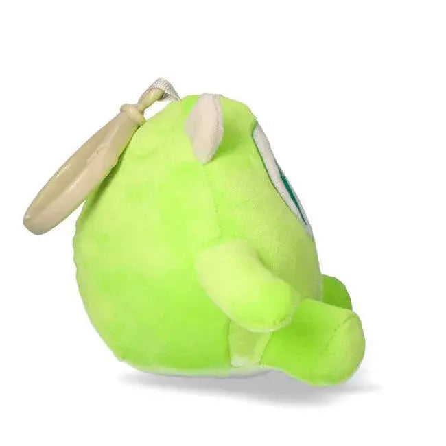 Pixar Disney Monstruos S.A. Mike Wazowski plush keychain Nerdscape
