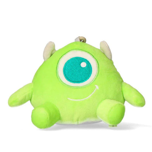 Pixar Disney Monstruos SA Mike Wazowski plush keychain