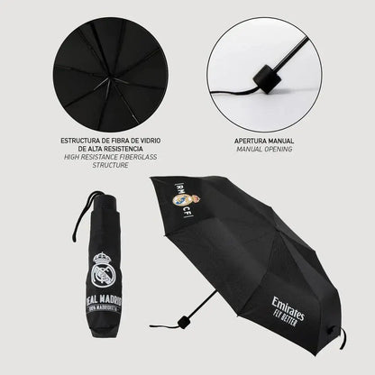 Real Madrid folding manual umbrella Nerdscape