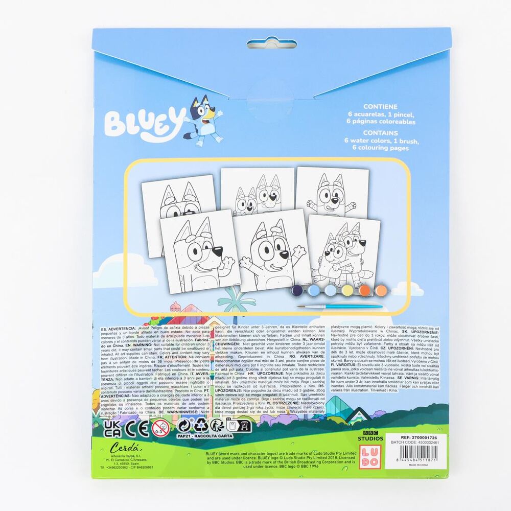 Bluey stationery set Nerdscape