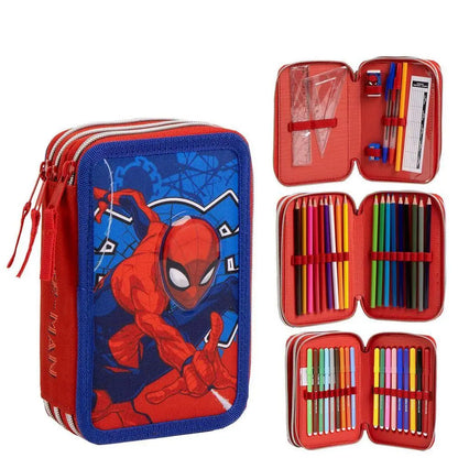 Marvel Spiderman triple pencil case Nerdscape