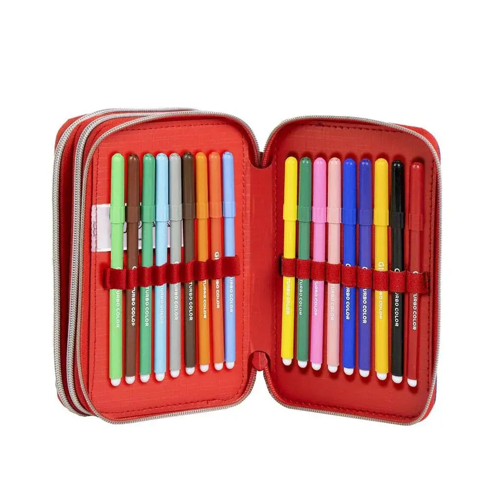 Marvel Spiderman triple pencil case Nerdscape