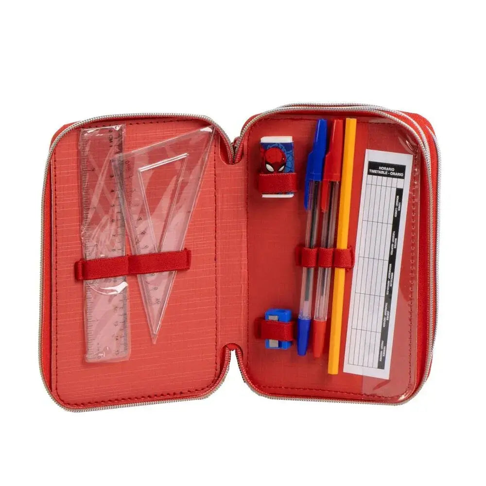 Marvel Spiderman triple pencil case Nerdscape