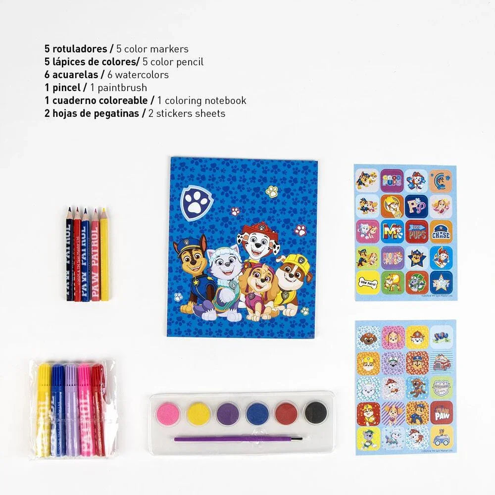 Paw Patrol backpack stationery set Nerdscape