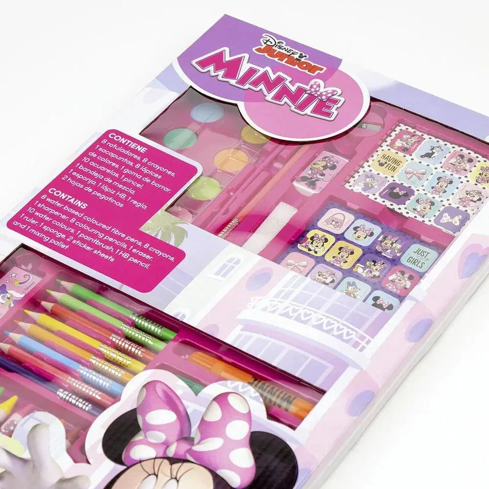 Disney Minnie Colouring stationery set Nerdscape