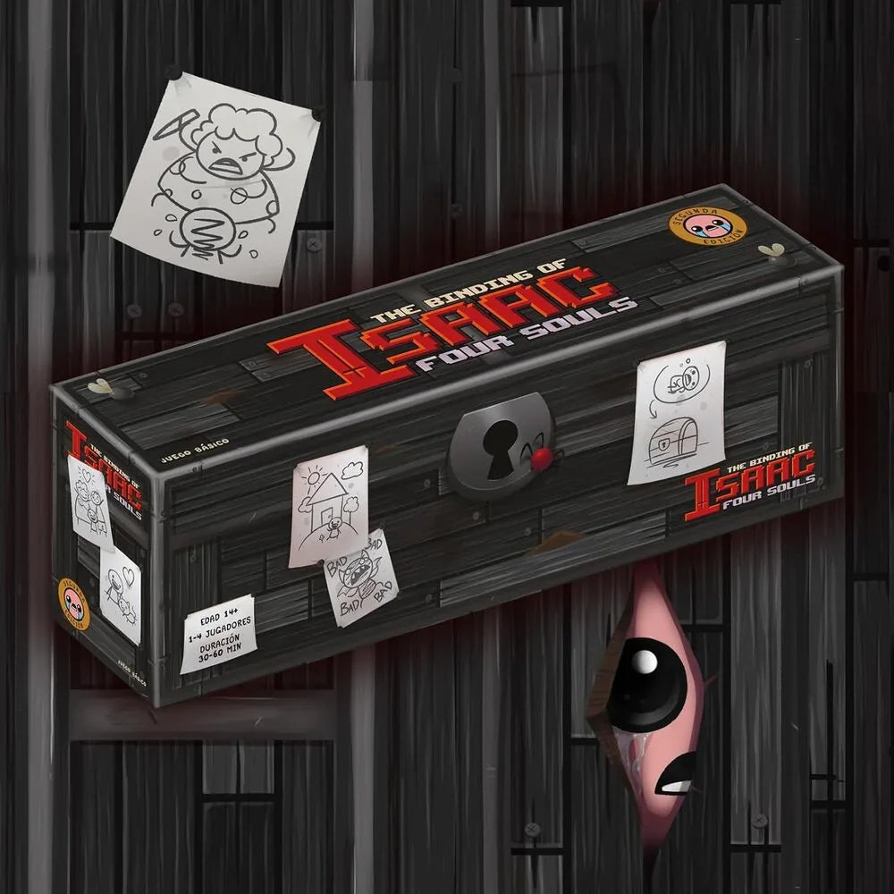 Spanish The Binding of Isaac Four Souls board game Nerdscape