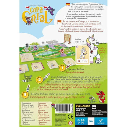 Spanish Copa Grial board game Nerdscape