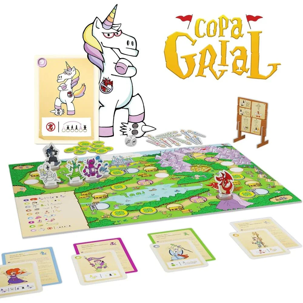 Spanish Copa Grial board game Nerdscape