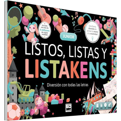 Spanish Listos Listas y Listakens Junior board game Nerdscape