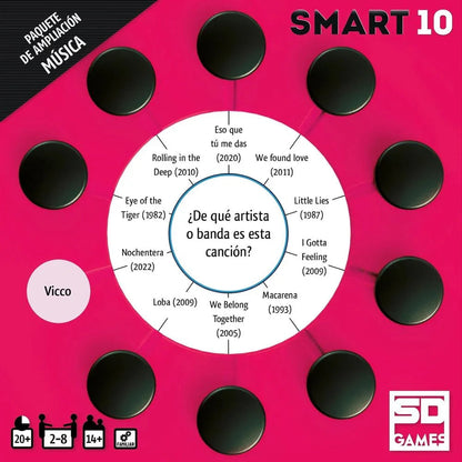 Spanish Smart 10 Music expansion Nerdscape
