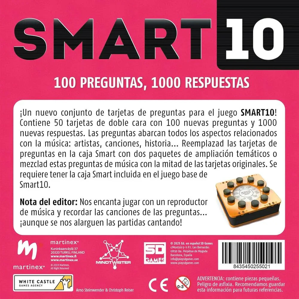 Spanish Smart 10 Music expansion Nerdscape