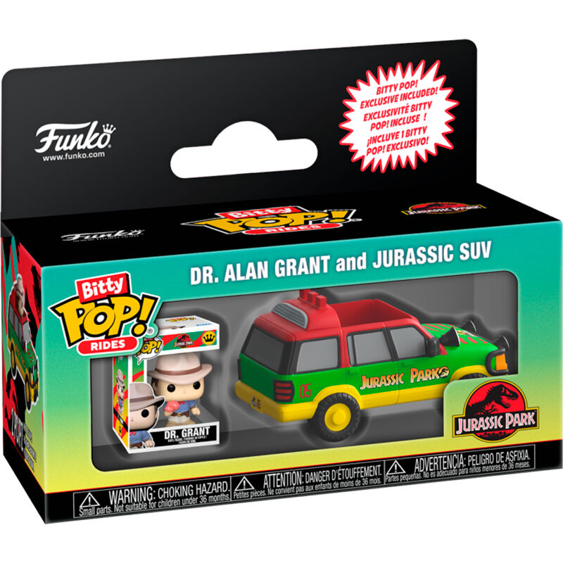 Funko Pop! Jurassic Park Dr. Alan Grant - Figura da Collezione Vinyl Nerdscape