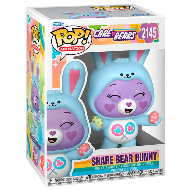 Funko Pop! Care Bears Share Bear - Figura da Collezione Vinyl Nerdscape