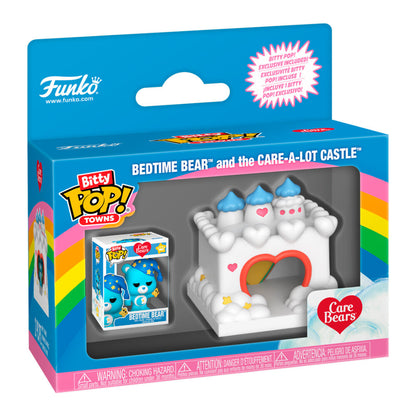 Funko Pop! Care Bears Bedtime Bear e il Castello Care a Lot - Figura da Collezione Vinyl Nerdscape