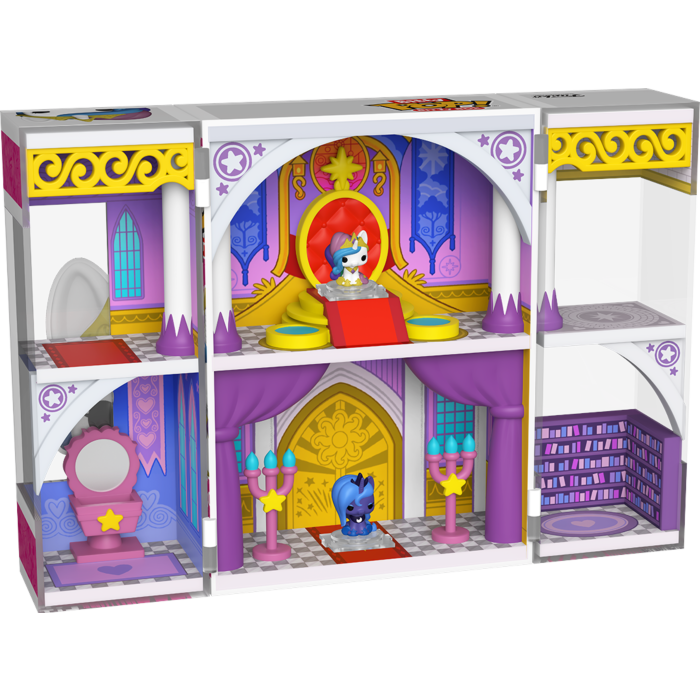 Bitty Boxes Canterlot Castle My Little Pony Figura da Collezione - Nerdscape Nerdscape