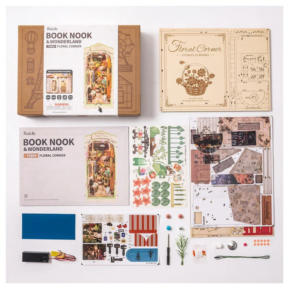 Floral Corner model 164pcs Nerdscape