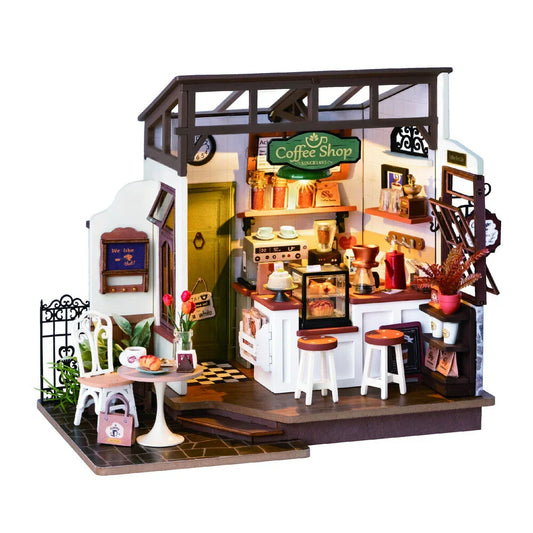 Coffee shop model 183pcs