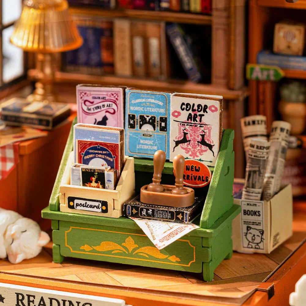 The Muse Bookshop model 68pcs Nerdscape