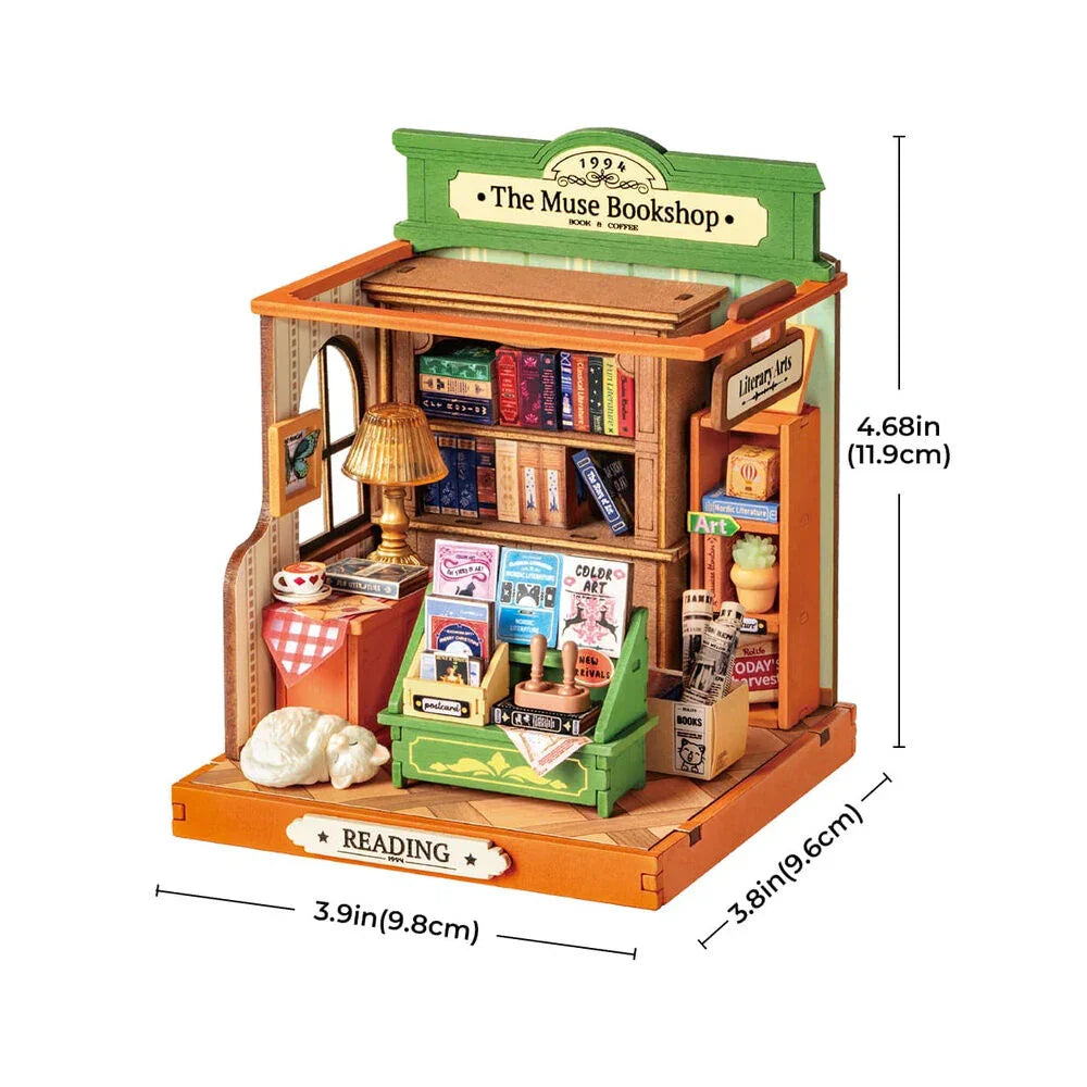 The Muse Bookshop model 68pcs Nerdscape