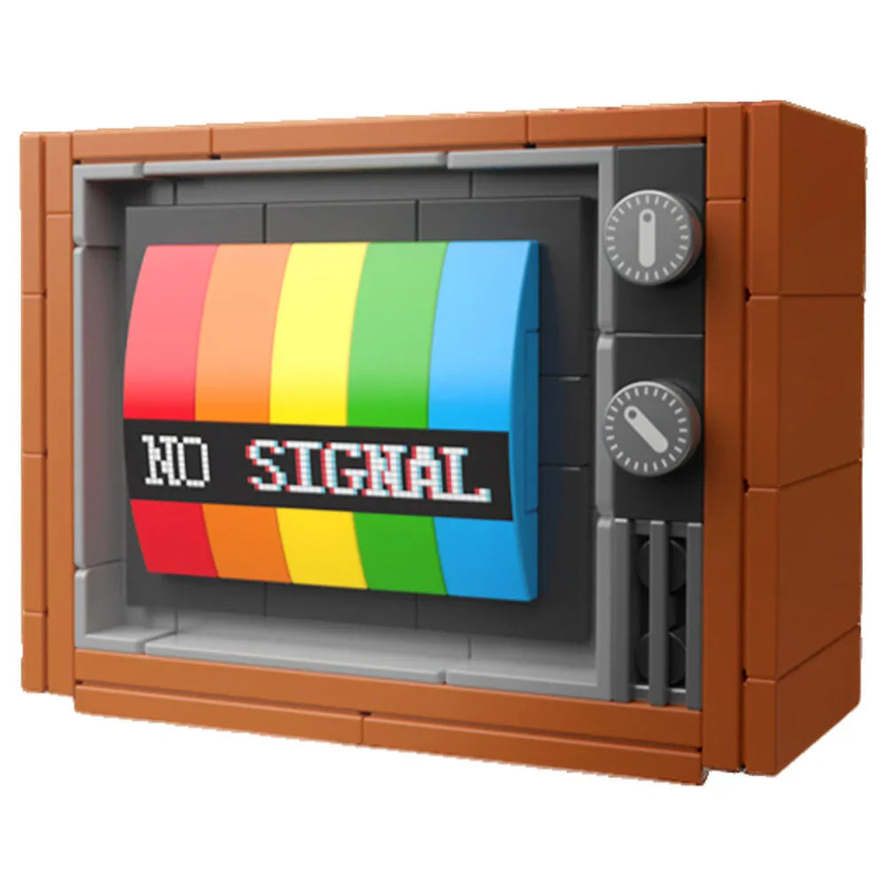Color Television Construction Kit 132pcs Nerdscape