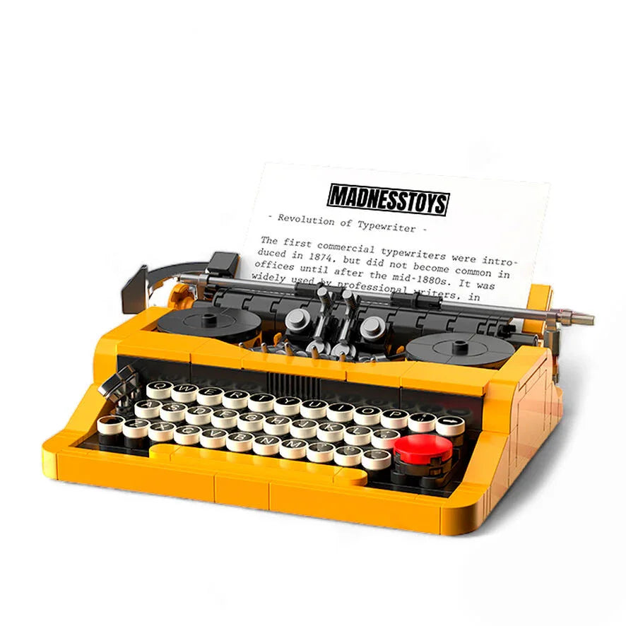 Typewriter Construction Kit 254pcs Nerdscape