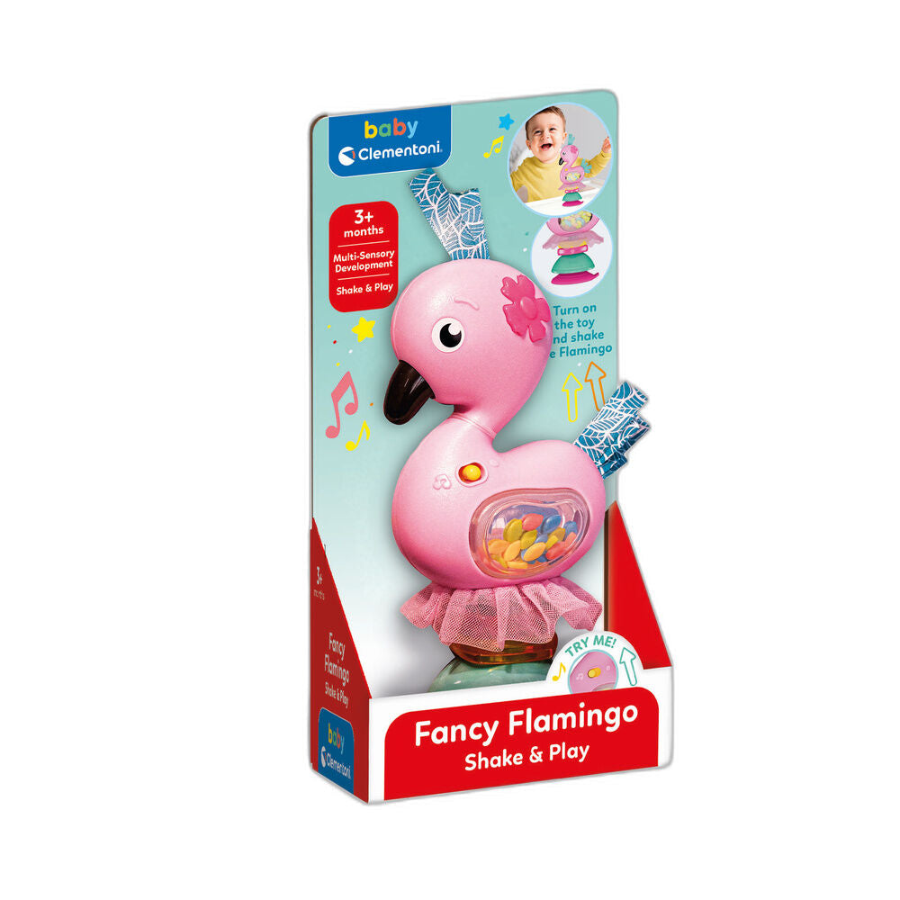 Fancy Flamingo Rattle Nerdscape
