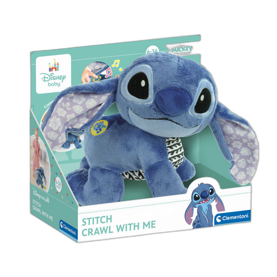 Disney Baby Stitch Crawling plush toy Nerdscape