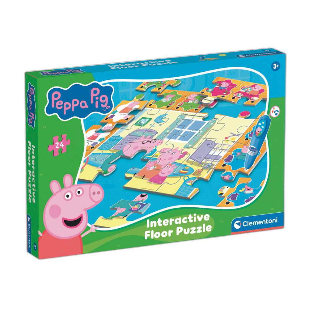Peppa Pig Interactive Floor Puzzle 24pcs Nerdscape