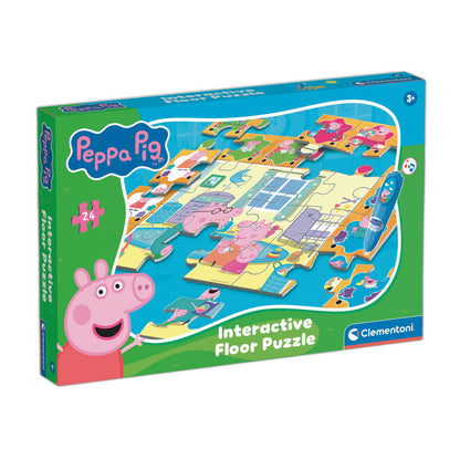 Peppa Pig Interactive Floor Puzzle 24pcs Nerdscape