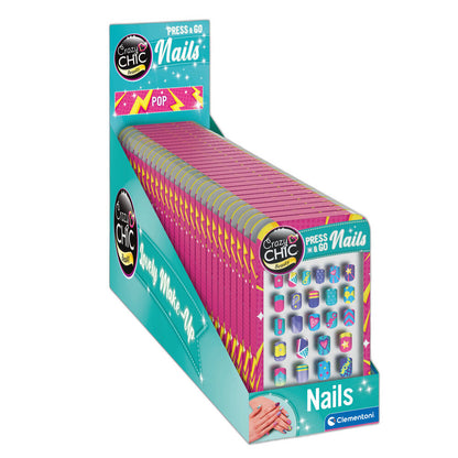 Crazy Chic Pop Nails Set Nerdscape