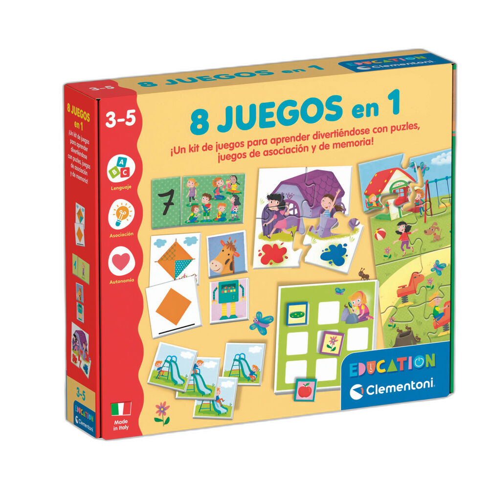 Spanish 8 Games in 1 Nerdscape