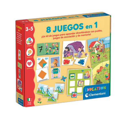 Spanish 8 Games in 1 Nerdscape