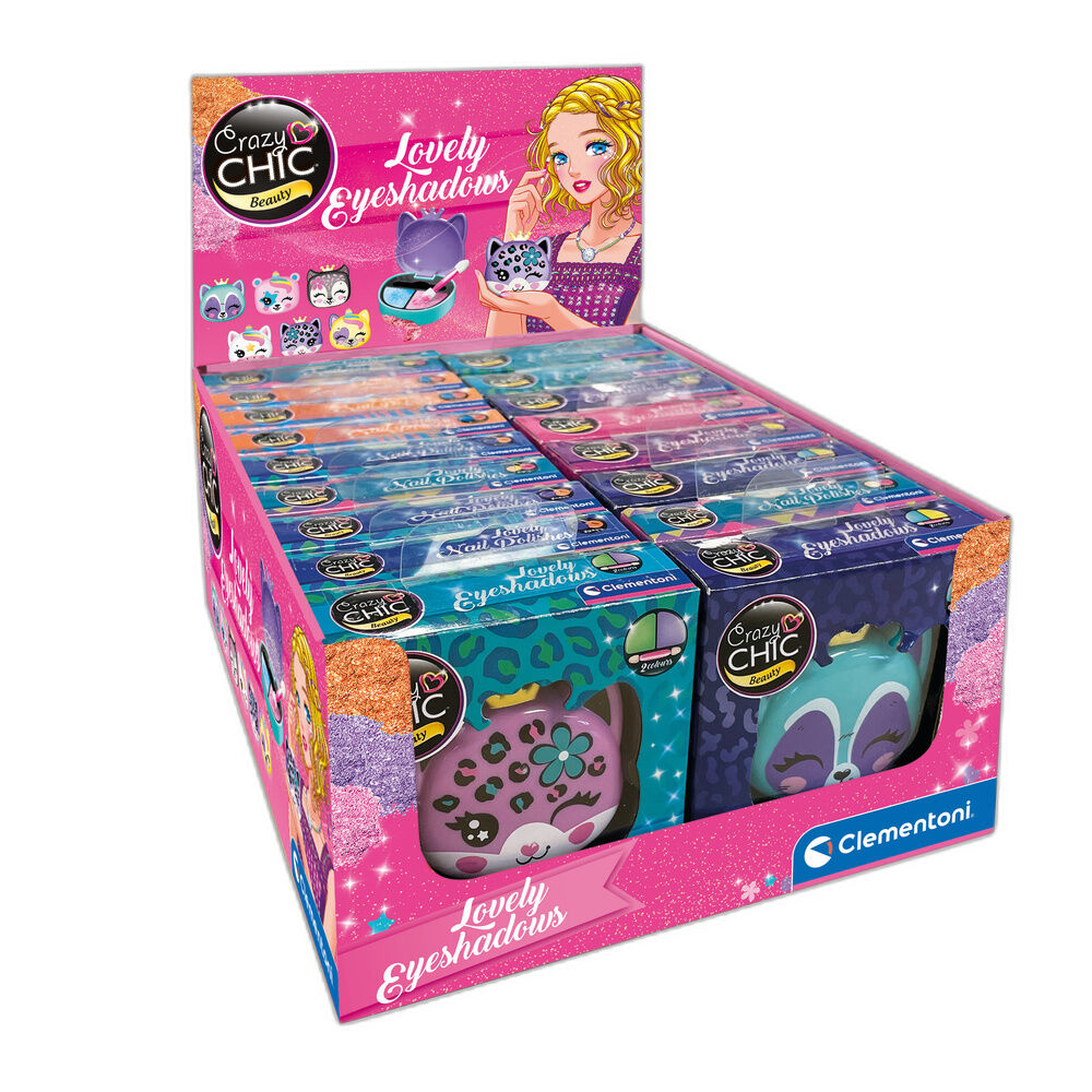 Crazy Chic Animals assorted Eyeshadows Nerdscape