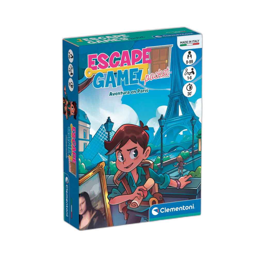 Spanish Escape Game Adventure in Paris board game Nerdscape
