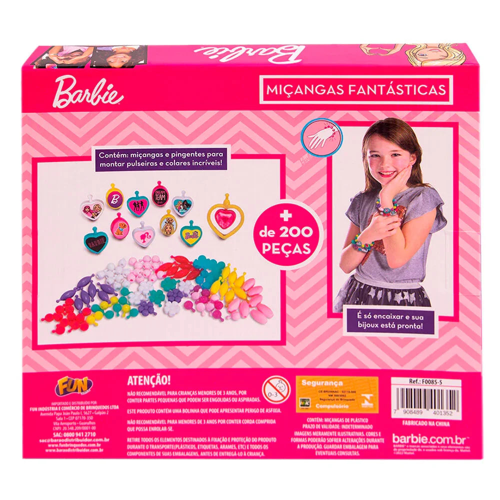Barbie jewellery box set 200pcs Nerdscape