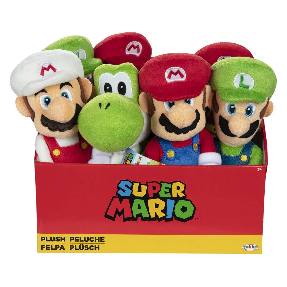 Super Mario Bros assorted plush toy 20cm Nerdscape