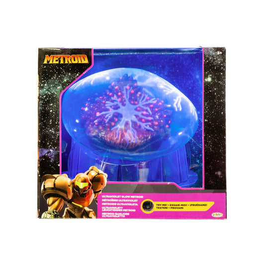 Figurine Metroid - Metroid Prime Ultraviolet Glow de 15 cm