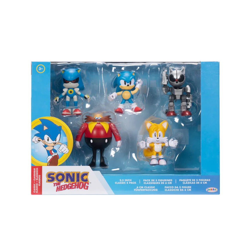 Funko Pop! Sonic The Hedgehog Pack 5 Figure da Collezione 6 cm - Nerdscape Nerdscape