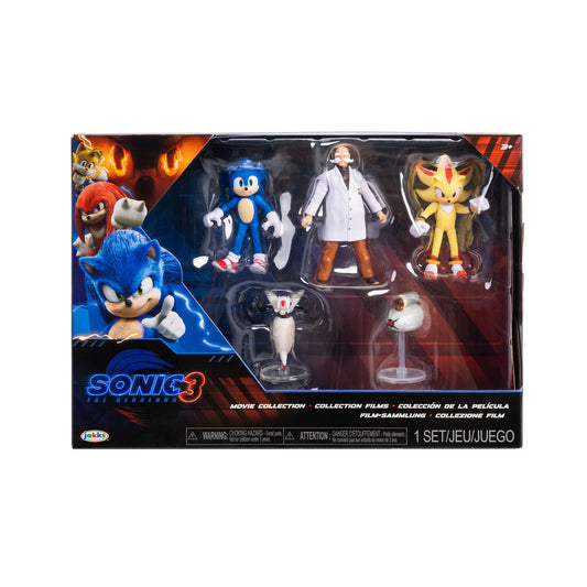 Funko Pop! Sonic 3 Wave 3 Pack 5 Figure da Collezione 6 cm - Nerdscape