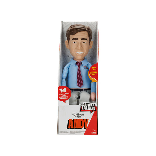 English The 40 Year Old Virgin Andy Stitzer Talking doll