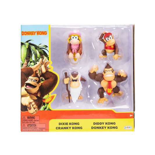 Funko Pop! Donkey Kong Pack 4 Figure da Collezione 6cm - Nerdscape