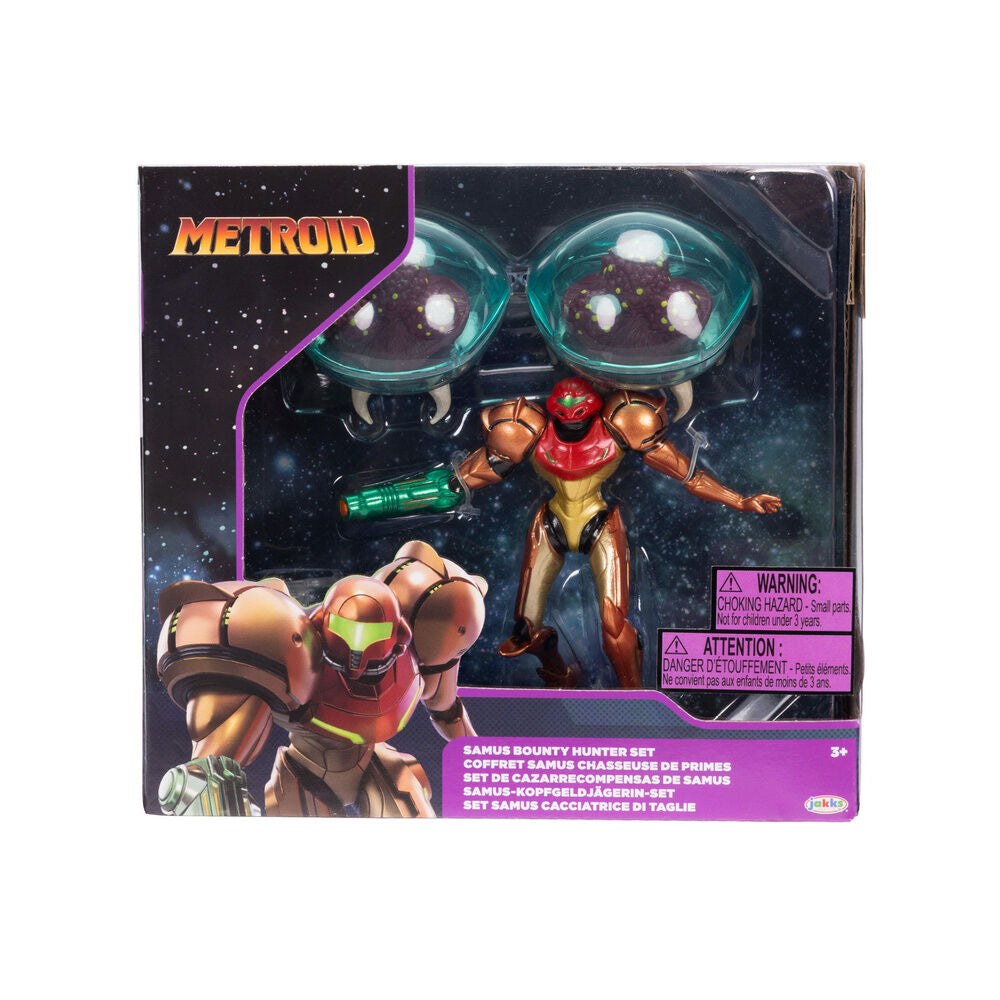 Lot de 3 figurines Metroid de 6 cm