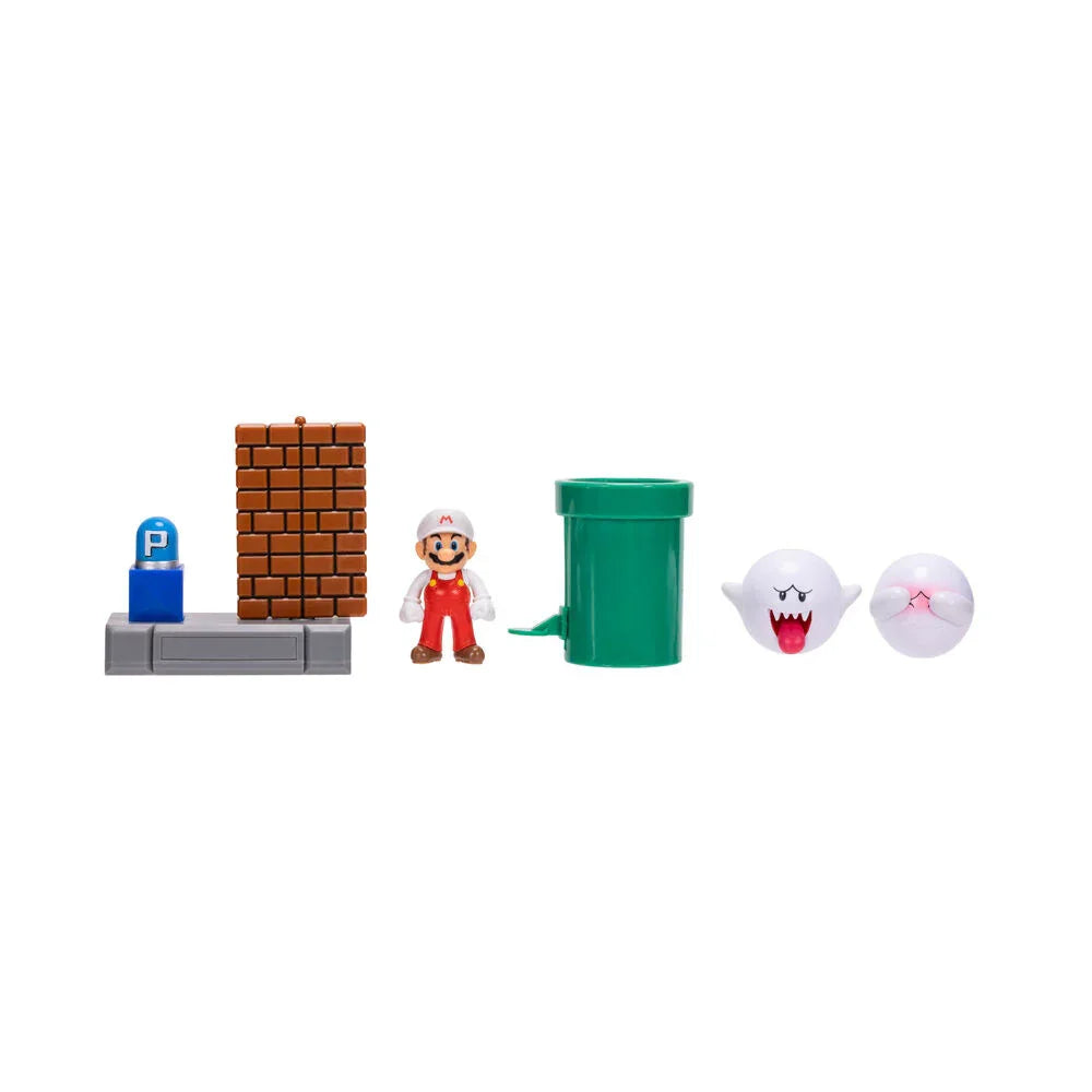 Super Mario Bros Spinning Spirit diorama Nerdscape