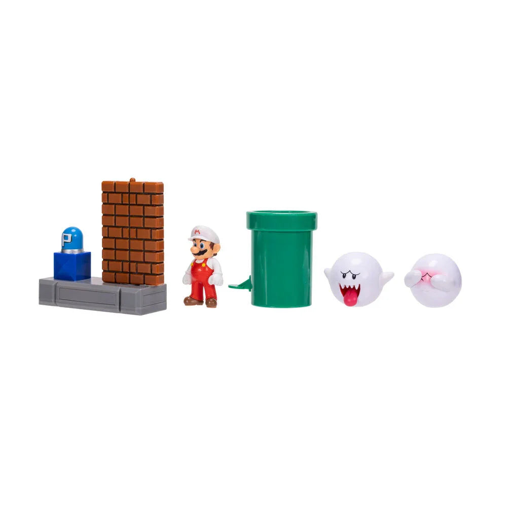 Super Mario Bros Spinning Spirit diorama Nerdscape
