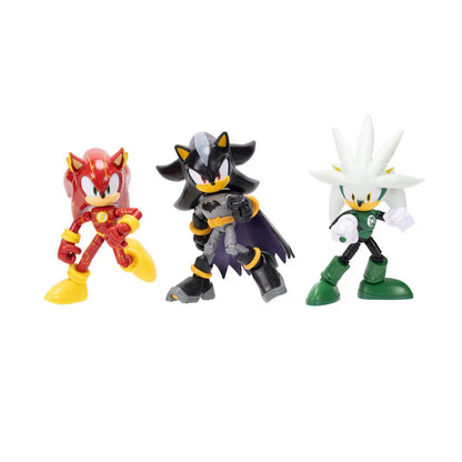 DC Comics Sonic The Hedgehog pack 4 figures 12cm Nerdscape
