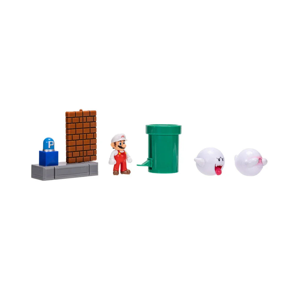 Super Mario Bros Spinning Spirit diorama Nerdscape