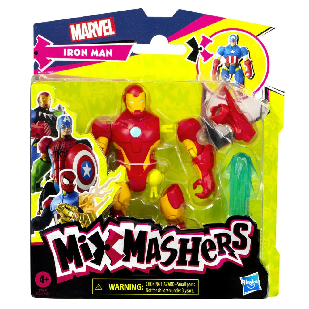 Marvel Mix Mashers Iron Man Figura da Collezione 12cm - Nerdscape Nerdscape